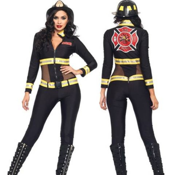 Leg Avenue Other - Leg Avenue Red Blaze Firefighter Halloween Costume